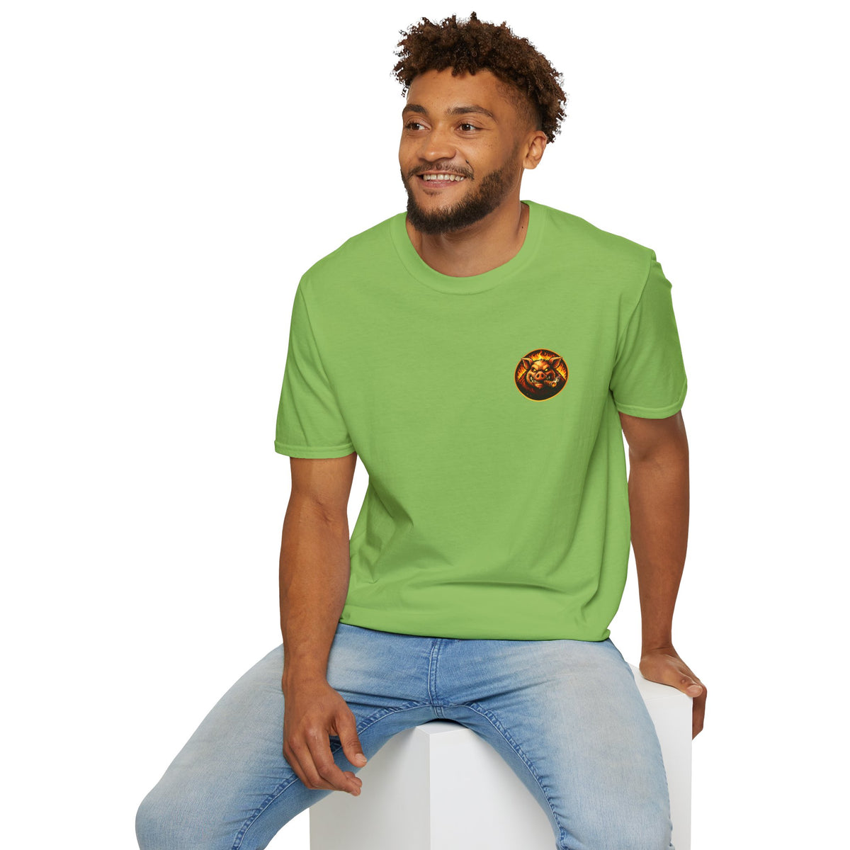 BBQ Test Pit Stop Calling It BBQ tee mockup