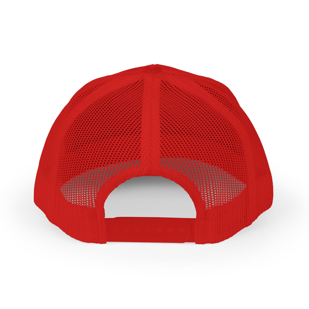 BBQ Test Pit 250 Years of Freedom trucker hat mockup
