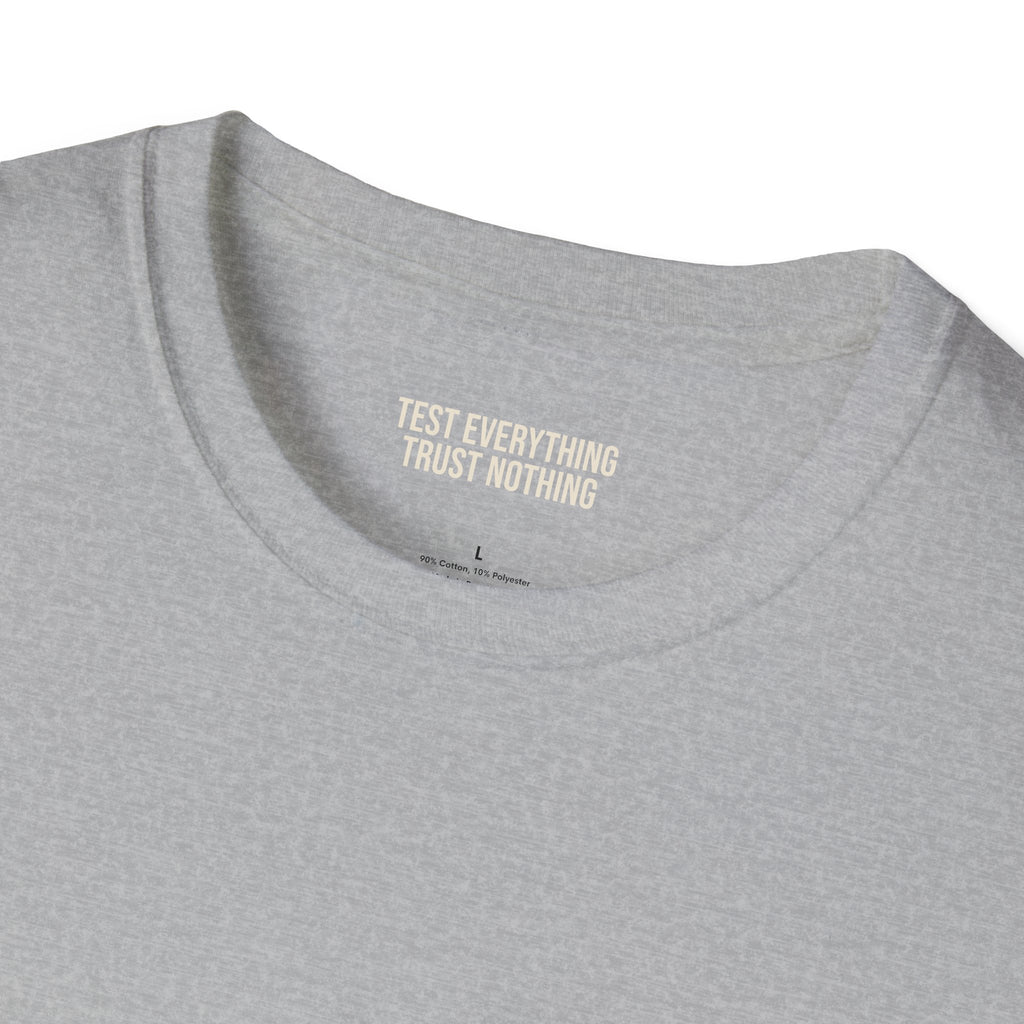 BBQ Test Pit I Like Big Butts soft tee mockup