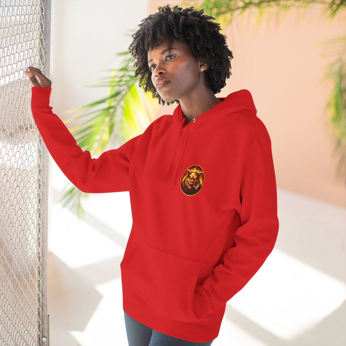 BBQ Test Pit Wrap When It's Ready hoodie mockup