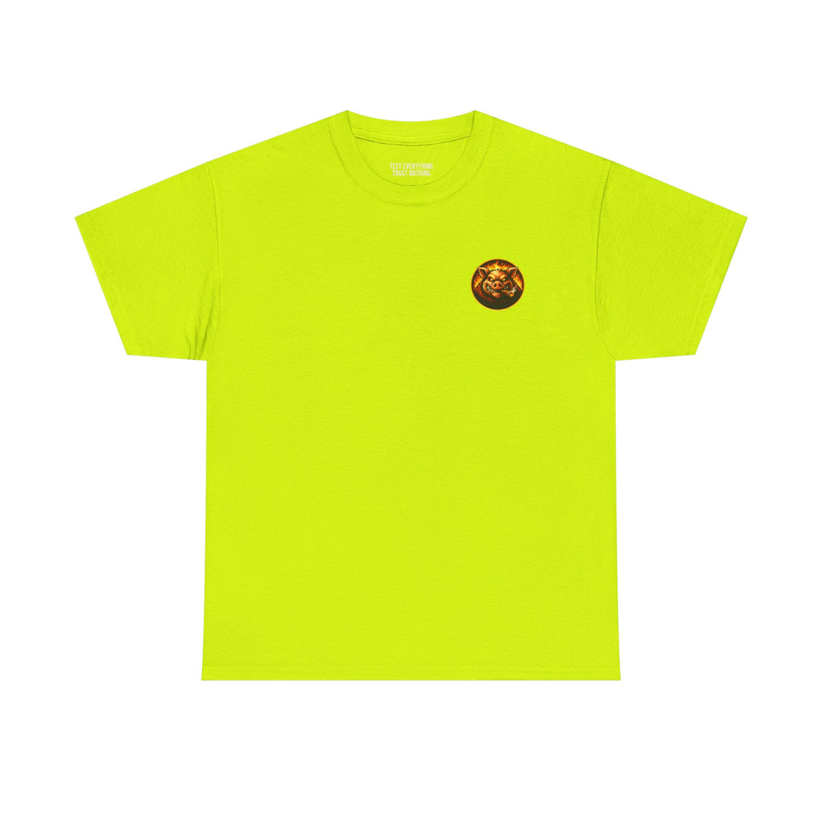 BBQ Test Pit Wrap When It's Ready soft tee mockup