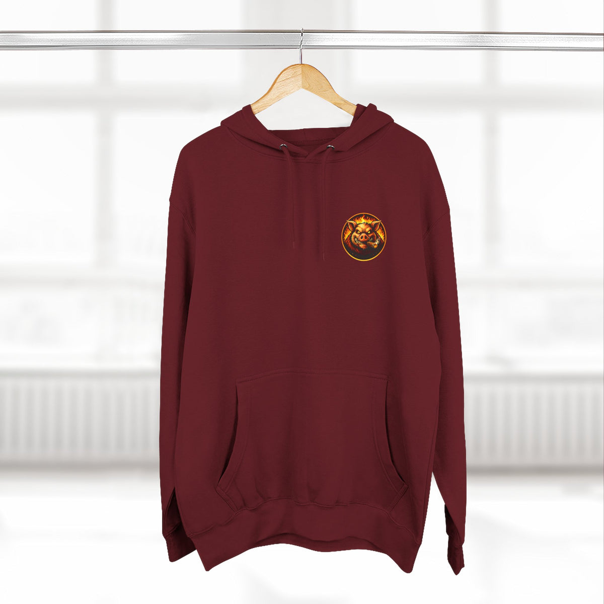 BBQ Test Pit Stop Calling It BBQ hoodie mockup
