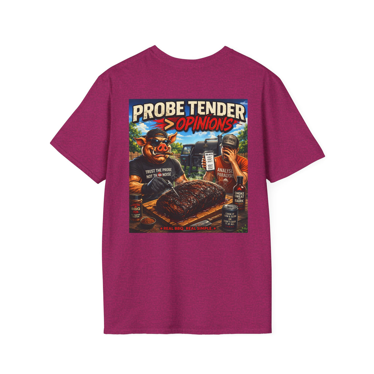 BBQ Test Pit Probe Tender Opinions tee mockup