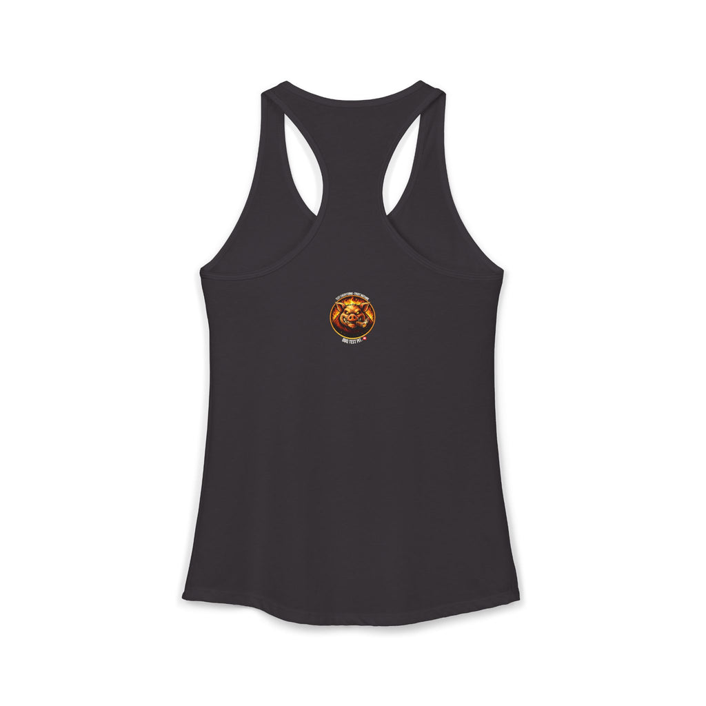 BBQ Test Pit You're The Problem women's tank mockup