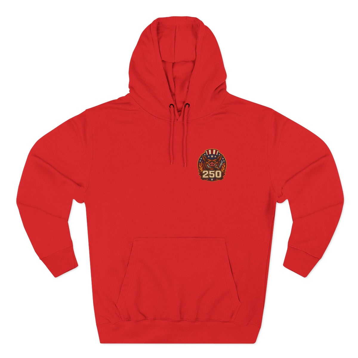BBQ Test Pit 250 Years of Freedom hoodie mockup