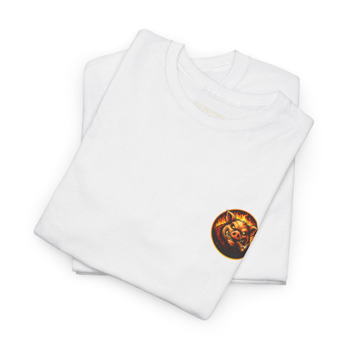BBQ Test Pit I Like Big Butts tee mockup