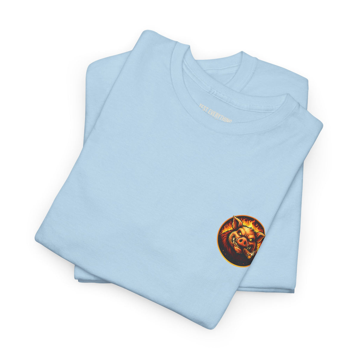 BBQ Test Pit I Like Big Butts tee mockup