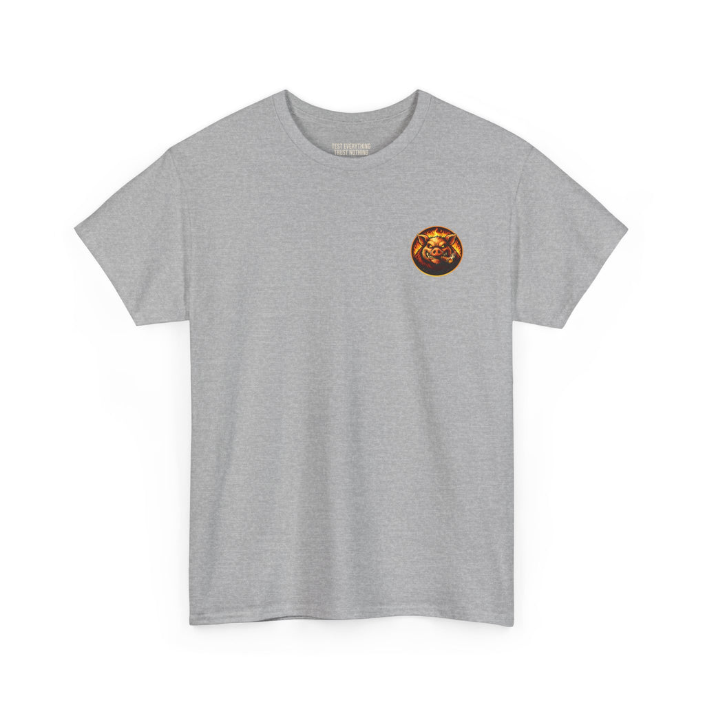 BBQ Test Pit Stop Staring At My Rack tee mockup