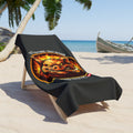 BBQ Test Pit oversized pit towel mockup