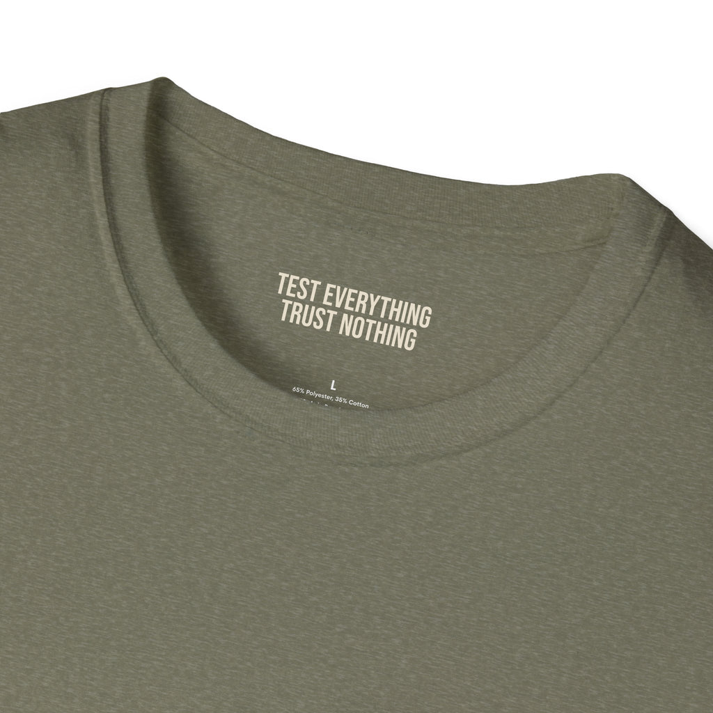 BBQ Test Pit Your Pellet Grill Is Fine soft tee mockup