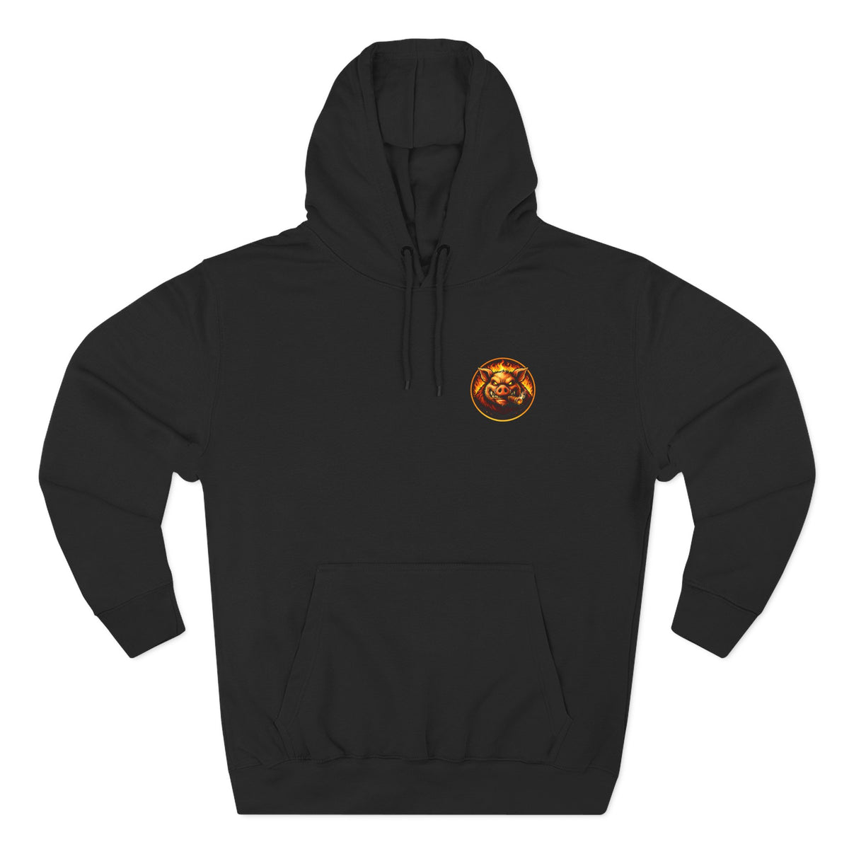 BBQ Test Pit I Like Big Butts hoodie mockup