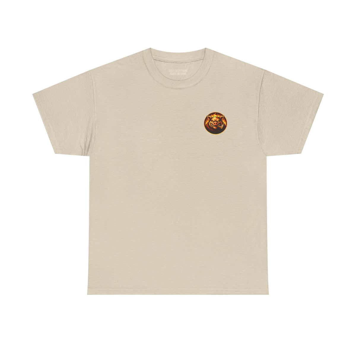 BBQ Test Pit logo tee mockup