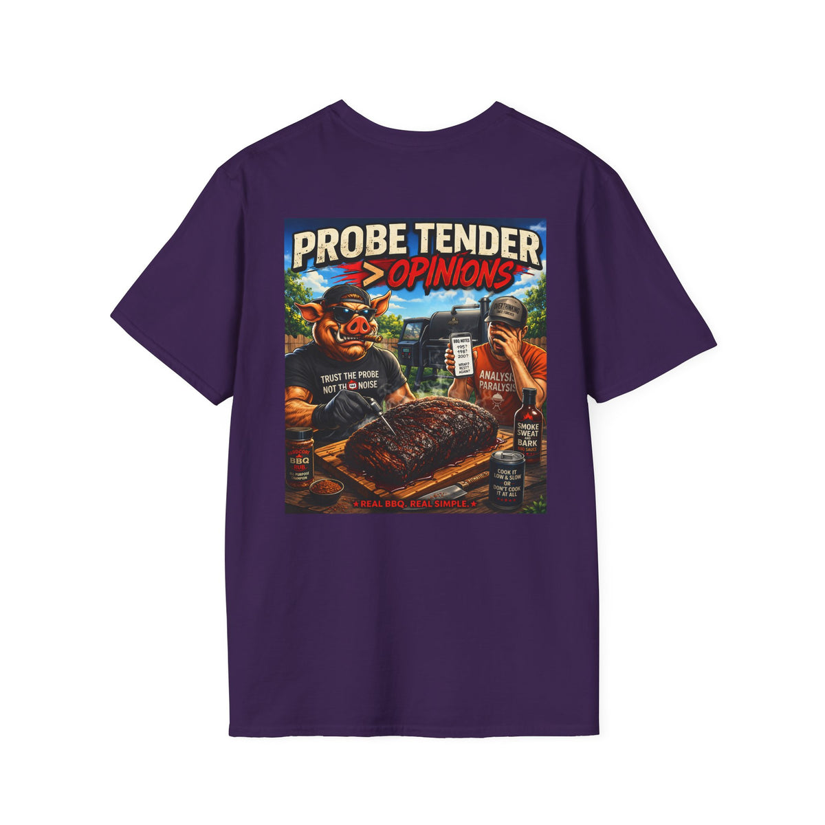 BBQ Test Pit Probe Tender Opinions tee mockup