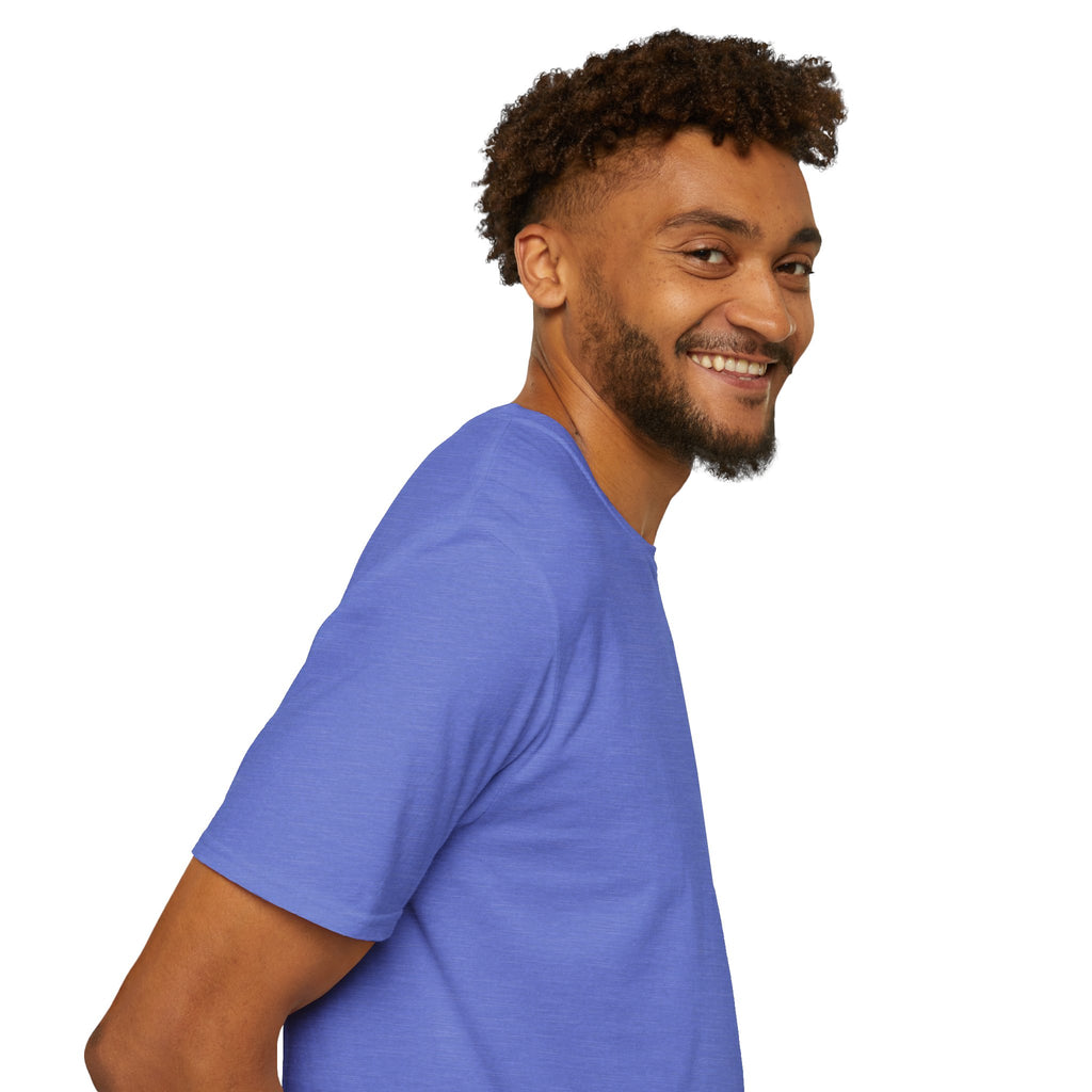 BBQ Test Pit logo soft tee mockup