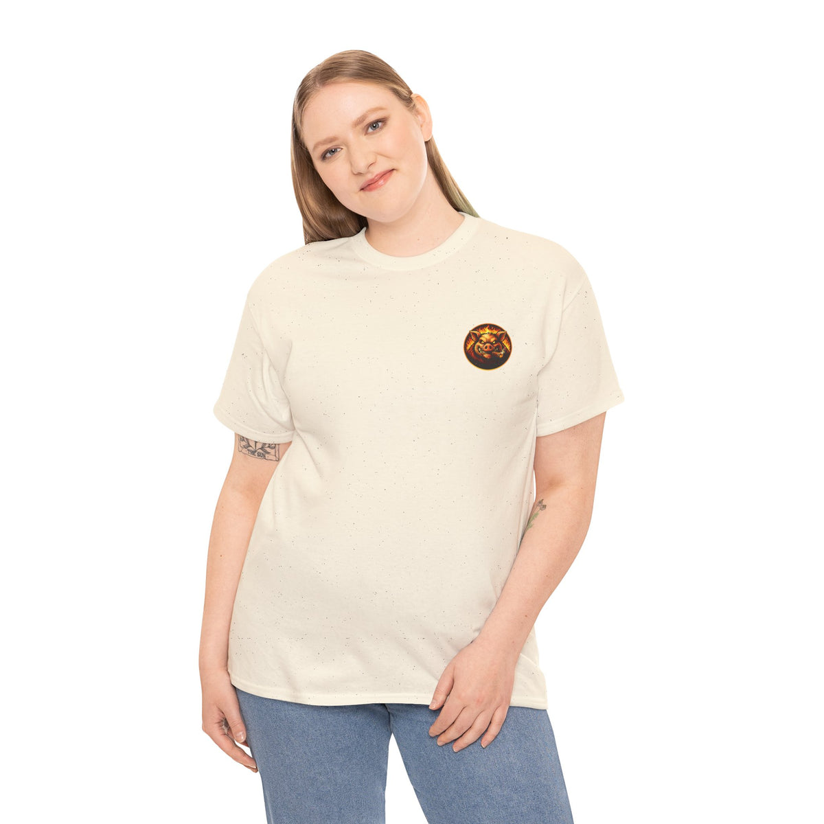 BBQ Test Pit I Like Big Butts tee mockup