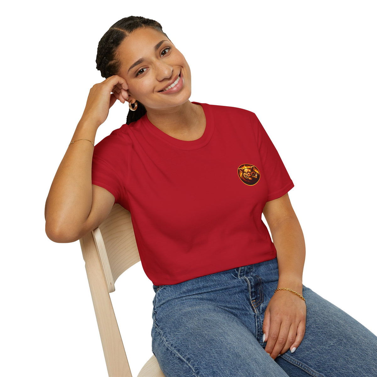 BBQ Test Pit Wrap When It's Ready tee mockup