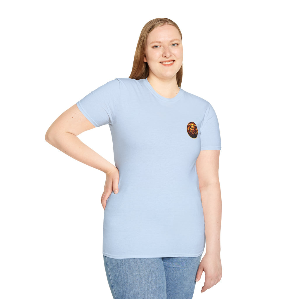 BBQ Test Pit I Like Big Butts soft tee mockup