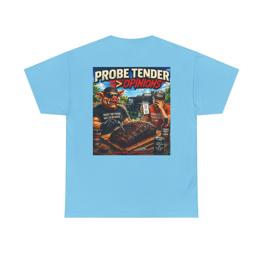 BBQ Test Pit Probe Tender Opinions heavy tee mockup