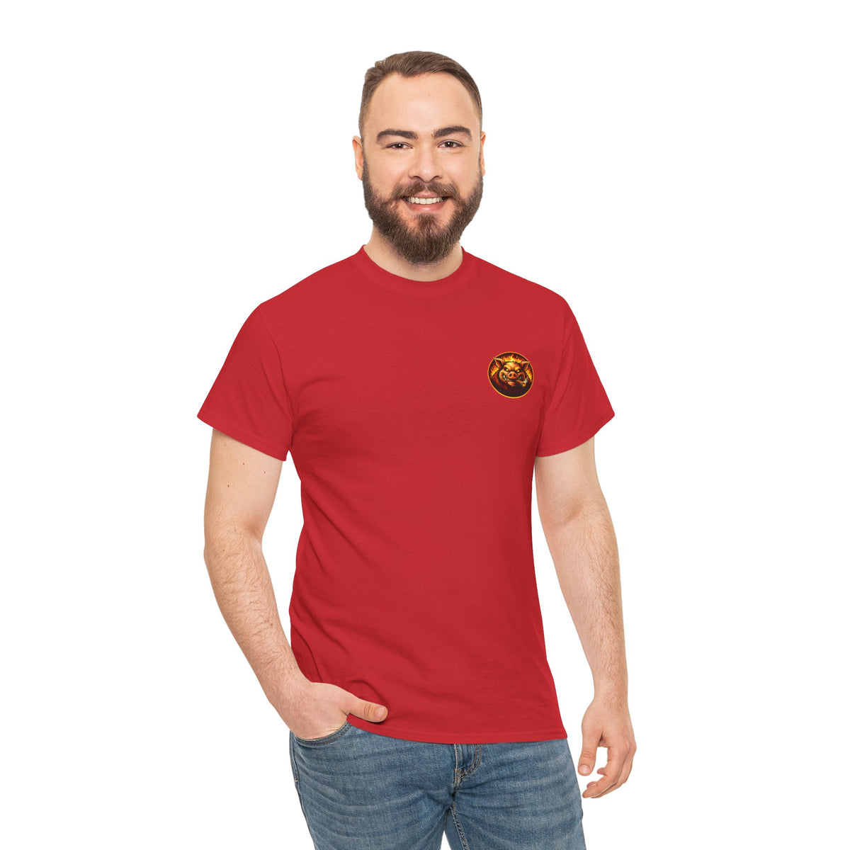 BBQ Test Pit I Like Big Butts tee mockup
