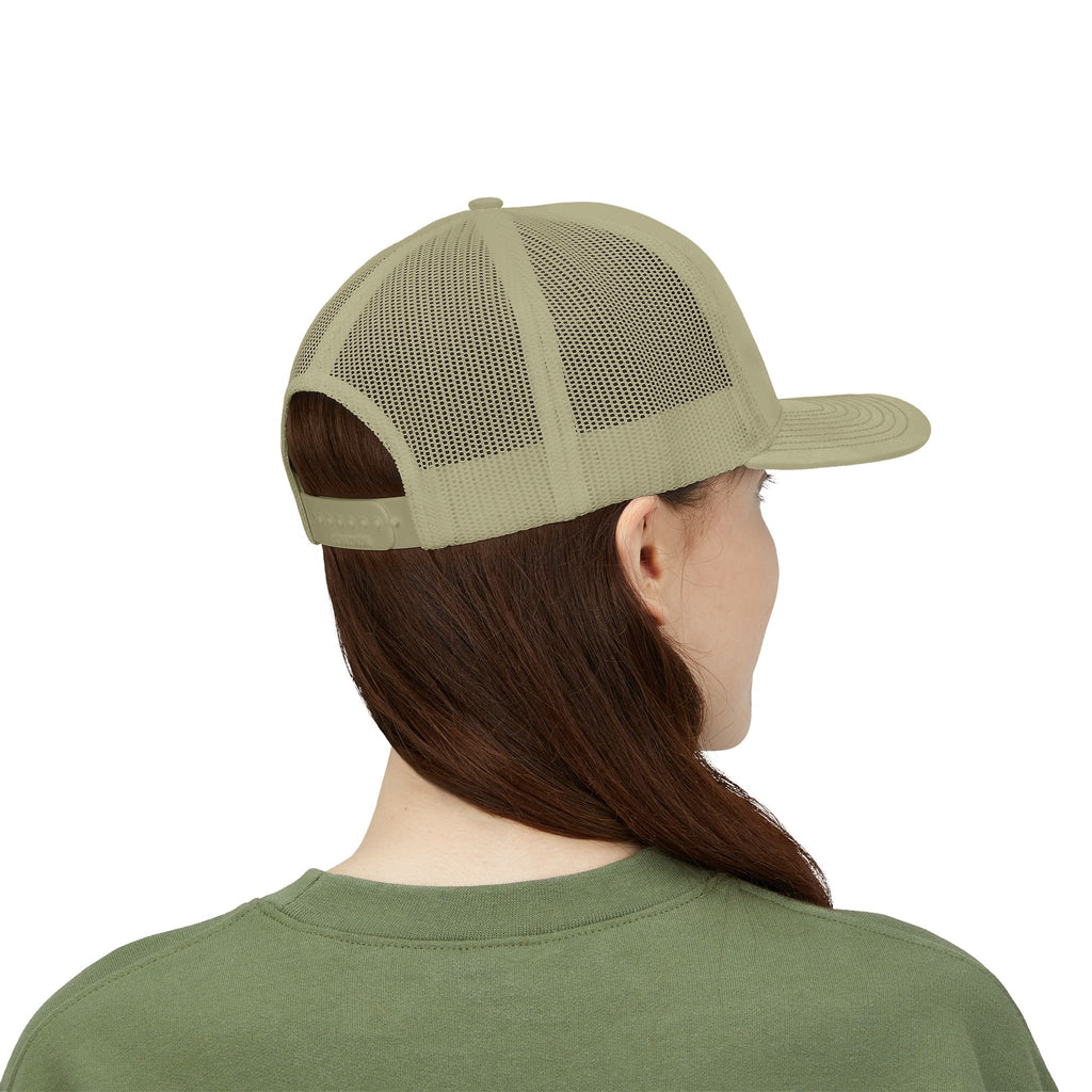 BBQ Test Pit 250 Years of Freedom trucker hat mockup