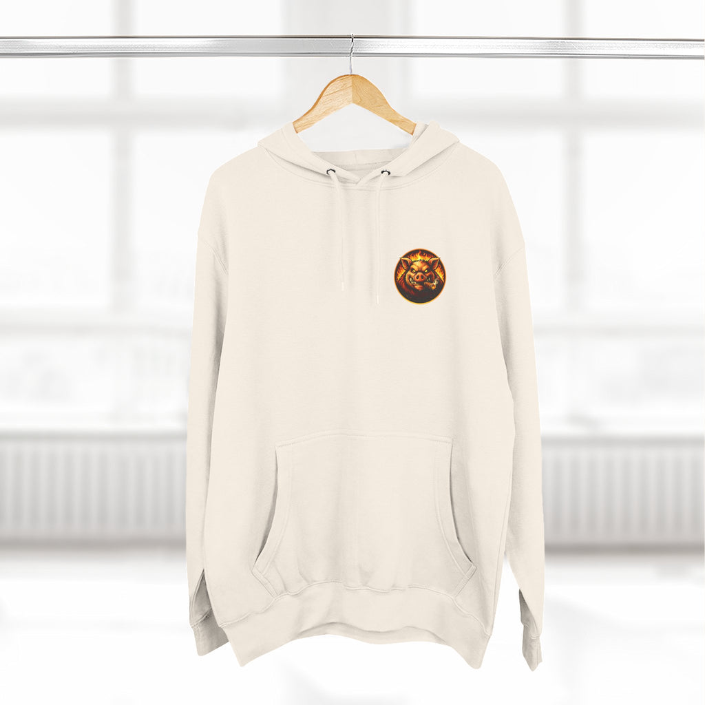 BBQ Test Pit Wrap When It's Ready hoodie mockup