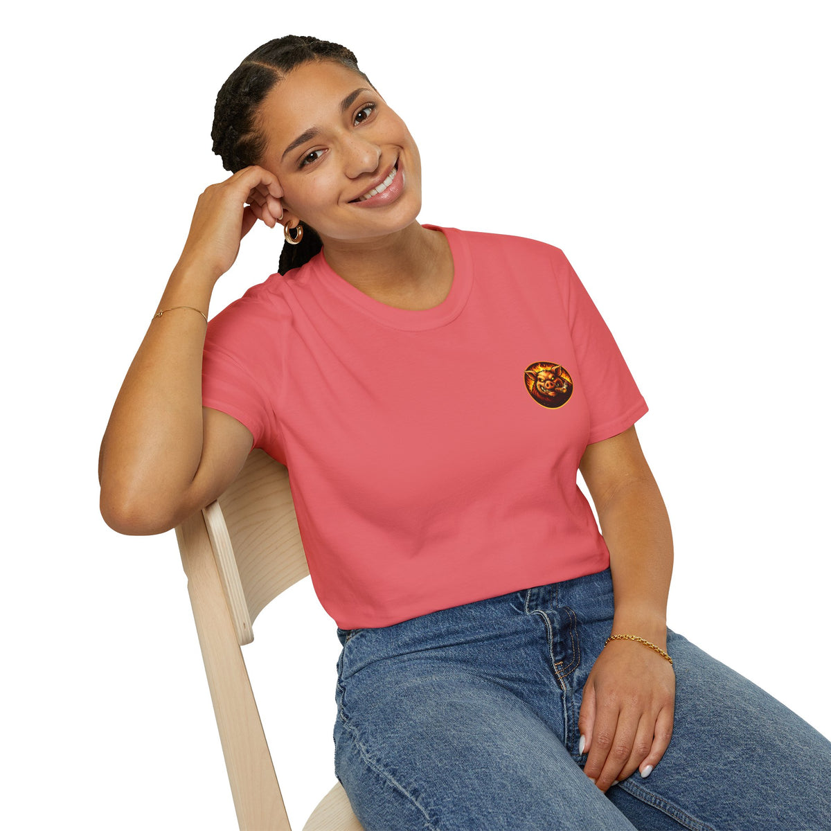 BBQ Test Pit Wrap When It's Ready tee mockup