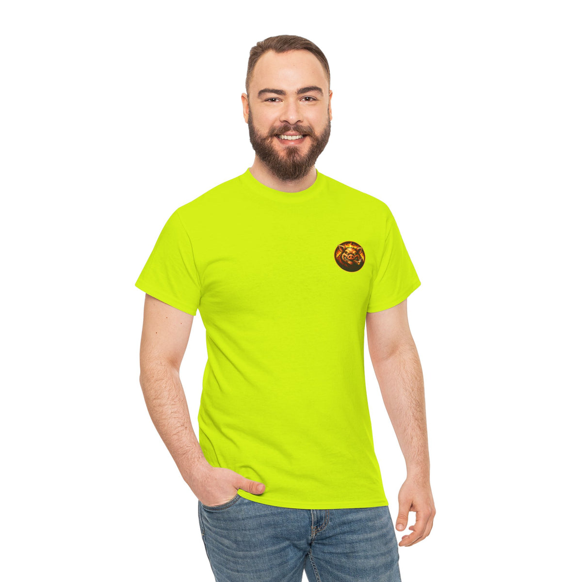 BBQ Test Pit Wrap When It's Ready soft tee mockup