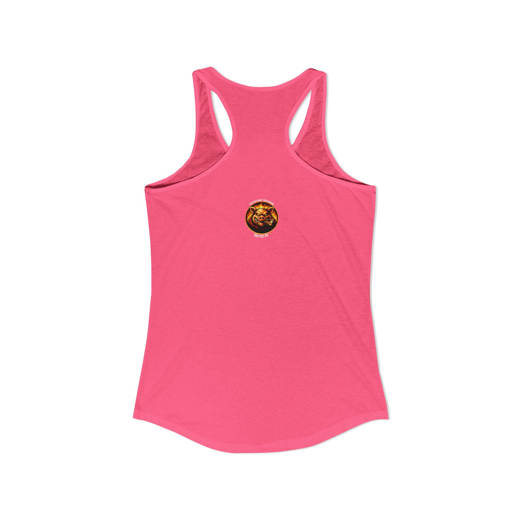 BBQ Test Pit You're The Problem women's tank mockup