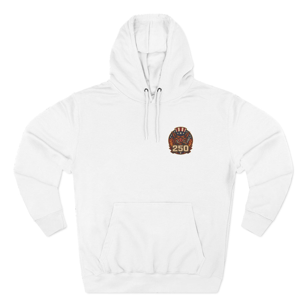 BBQ Test Pit 250 Years of Freedom hoodie mockup