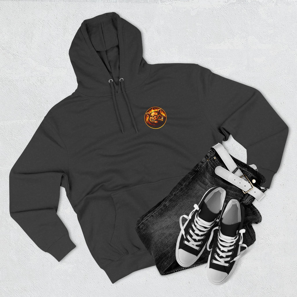 BBQ Test Pit Wrap When It's Ready hoodie mockup