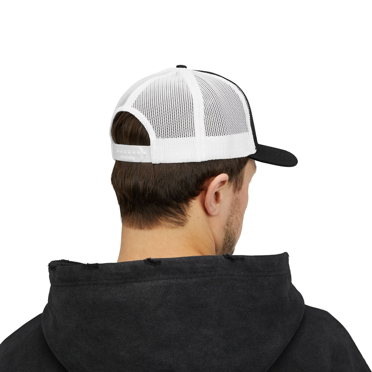 BBQ Test Pit trucker hat mockup