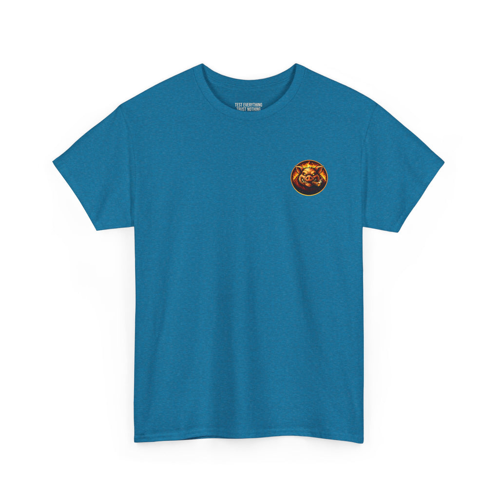 BBQ Test Pit Wrap When It's Ready soft tee mockup