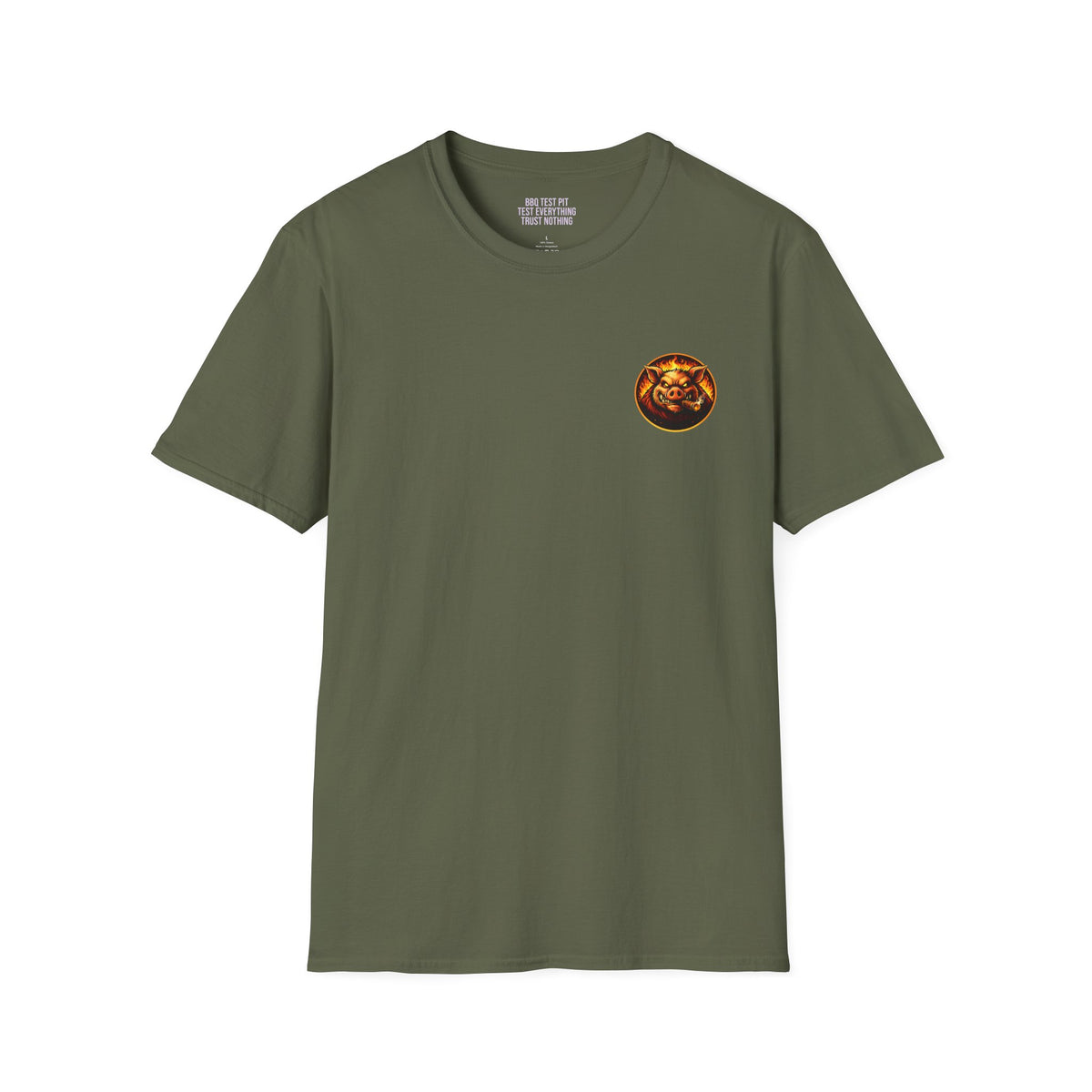 BBQ Test Pit Stop Calling It BBQ tee mockup