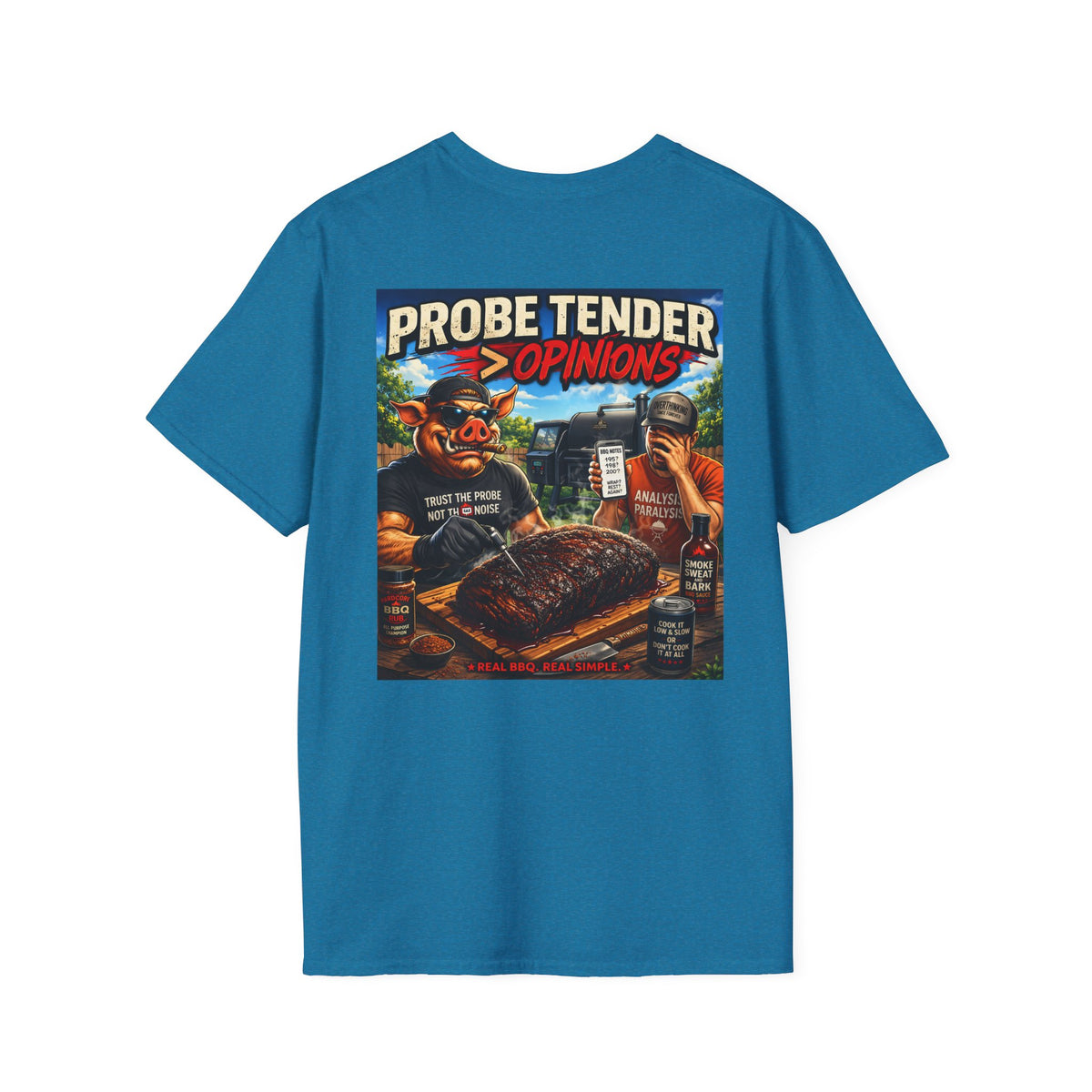 BBQ Test Pit Probe Tender Opinions tee mockup