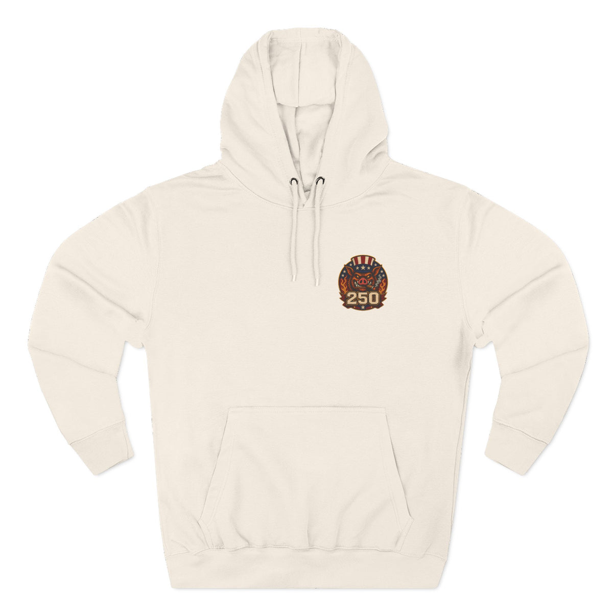 BBQ Test Pit 250 Years of Freedom hoodie mockup