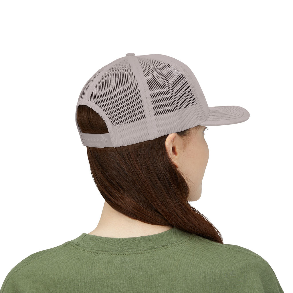 BBQ Test Pit 250 Years of Freedom trucker hat mockup