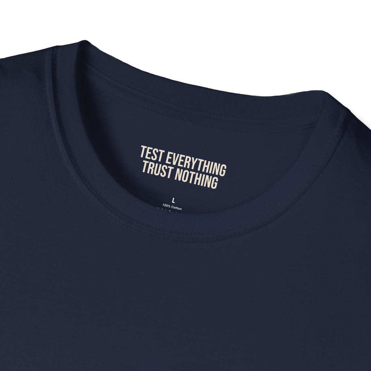 BBQ Test Pit Stop Staring At My Rack soft tee mockup