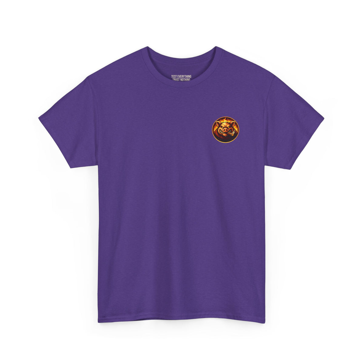 BBQ Test Pit Wrap When It's Ready soft tee mockup