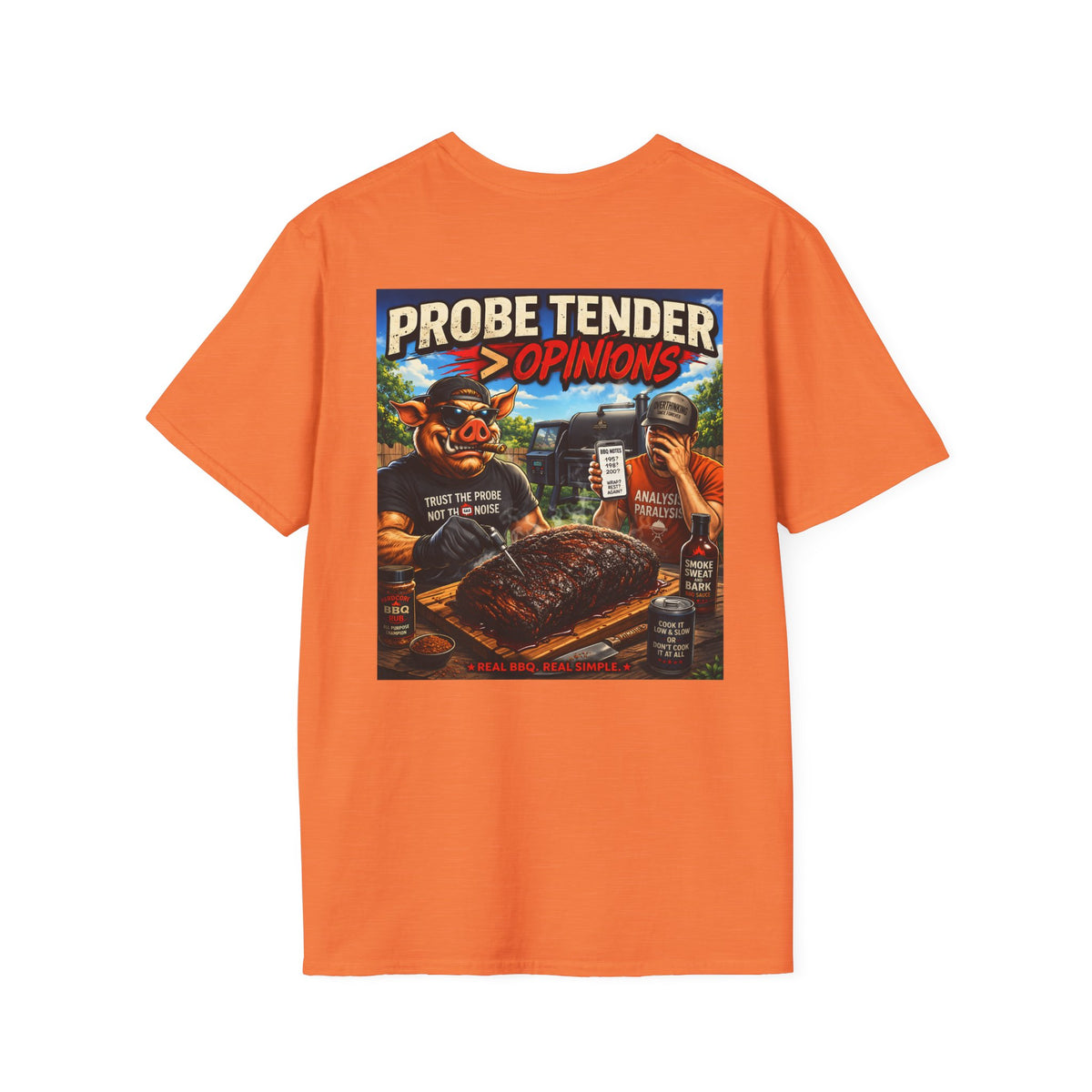 BBQ Test Pit Probe Tender Opinions tee mockup