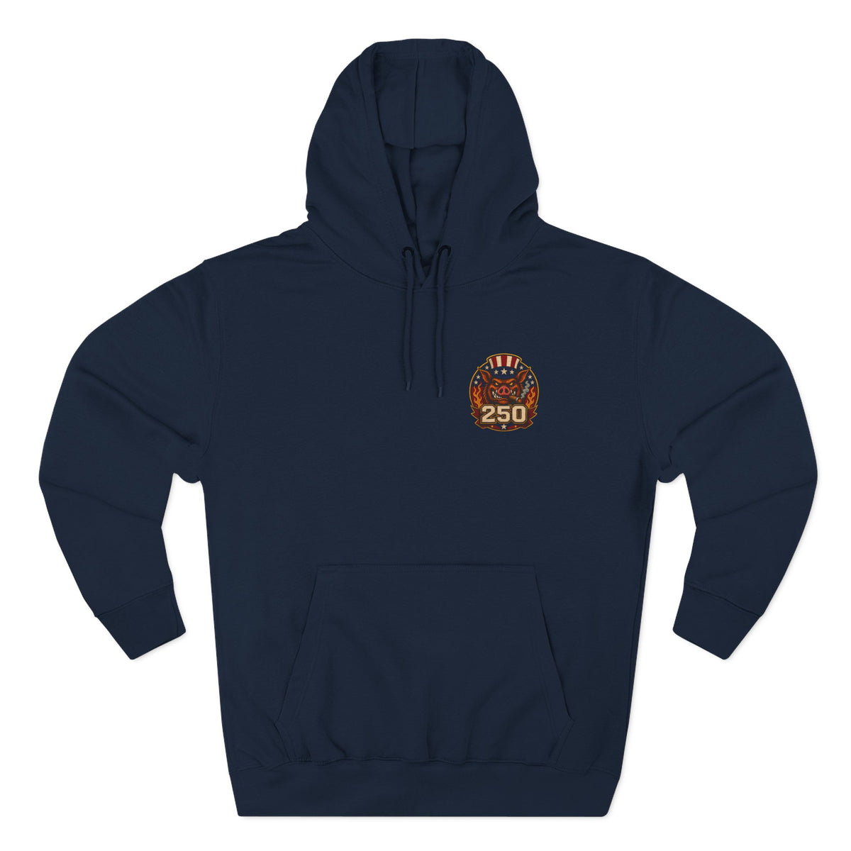 BBQ Test Pit 250 Years of Freedom hoodie mockup